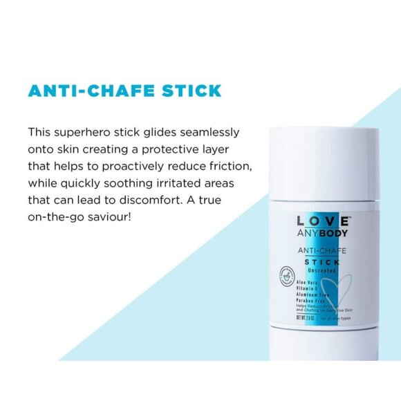 NWT Love Anybody Unscented Anti Chafe Stick - Picture 2 of 6